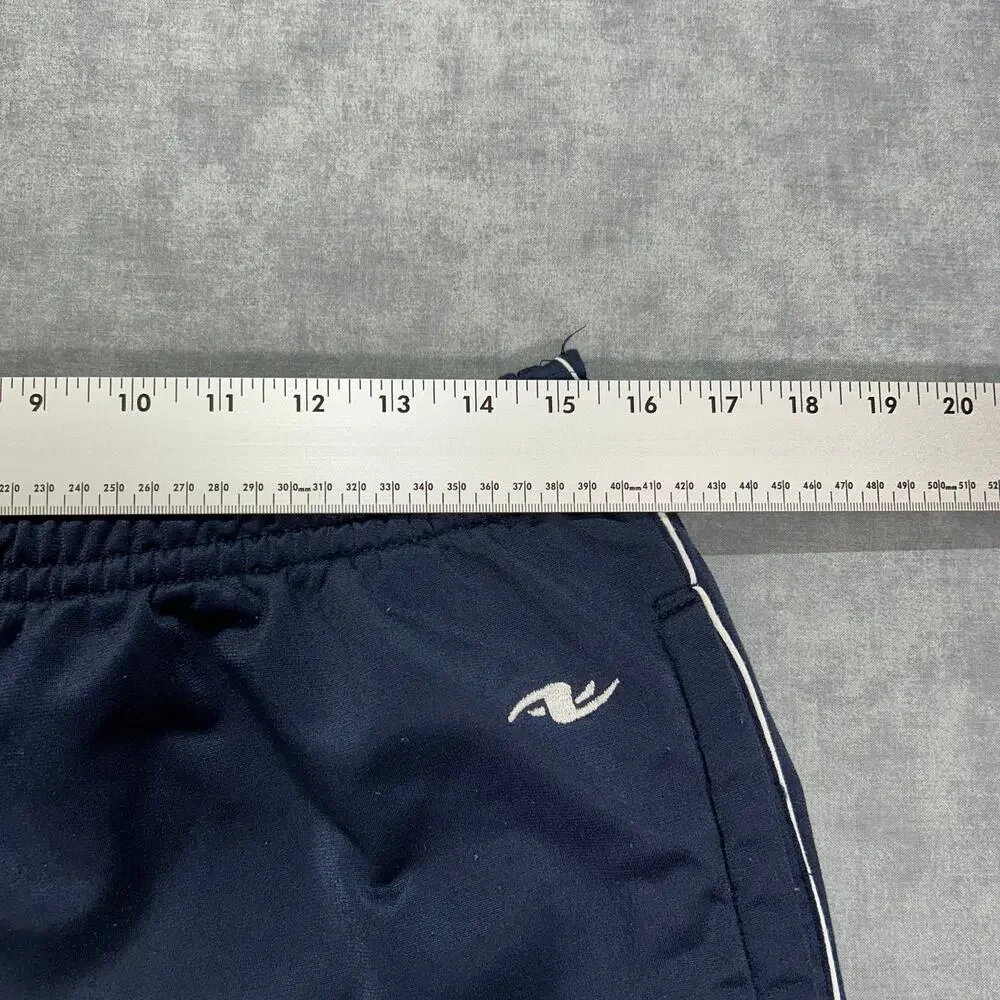 Vintage Athletic Works Track pants Mens Medium Navy Y2K Basketball Baggy